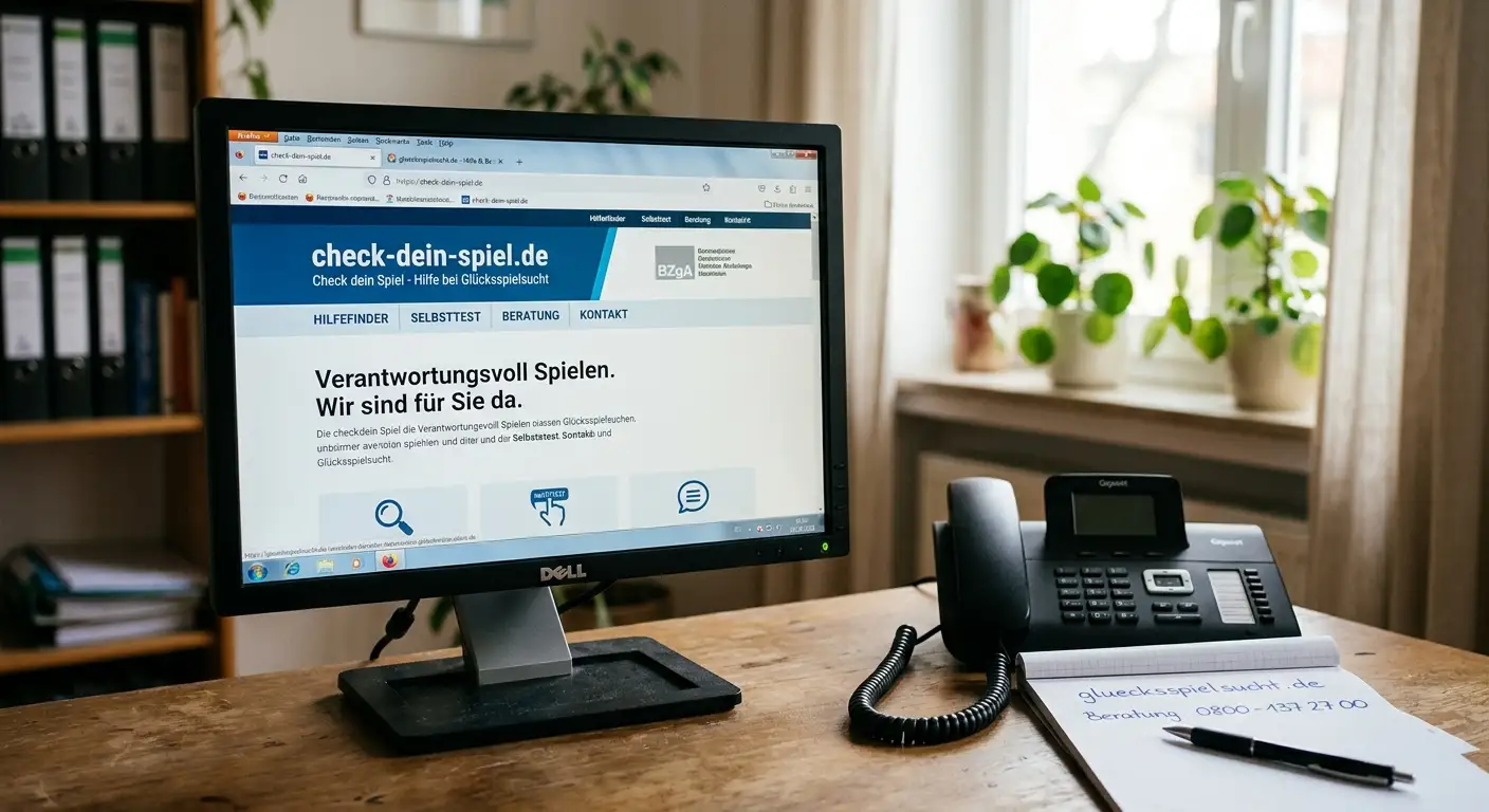 Verantwortungsvolles Spielen und Hilfsangebote in Deutschland