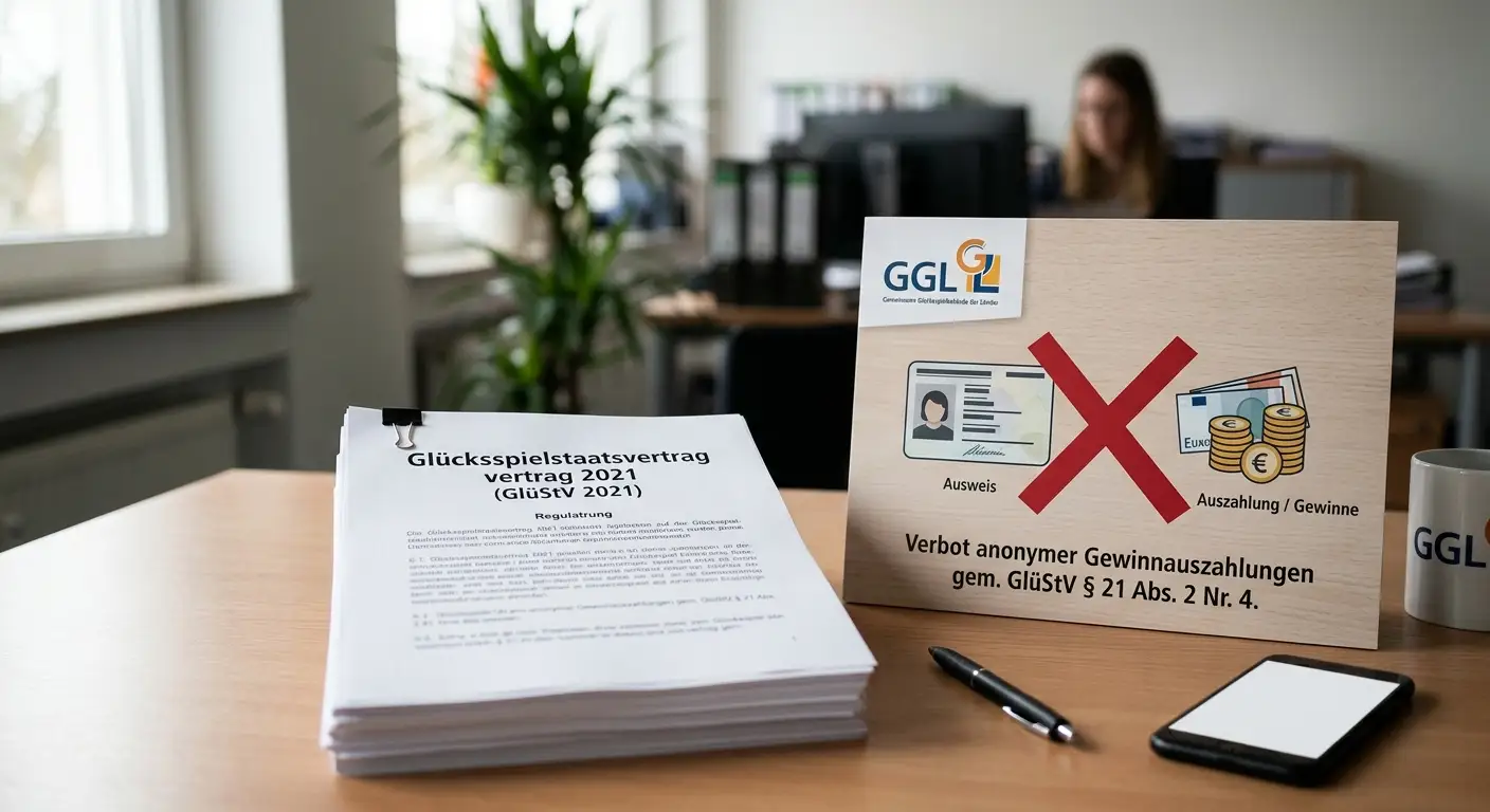 Legaler Rahmen in Deutschland: GlüStV 2026, GGL-Whitelist und das Verbot anonymer Auszahlungen