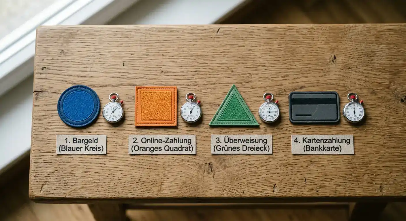 Übersicht der Casino-Auszahlungsmethoden mit Geschwindigkeitsvergleich