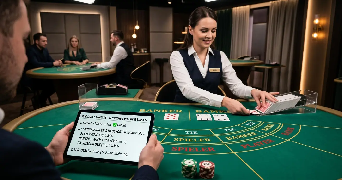 Beste Live-Baccarat Casinos Deutschland 2026: Top 10 im Test