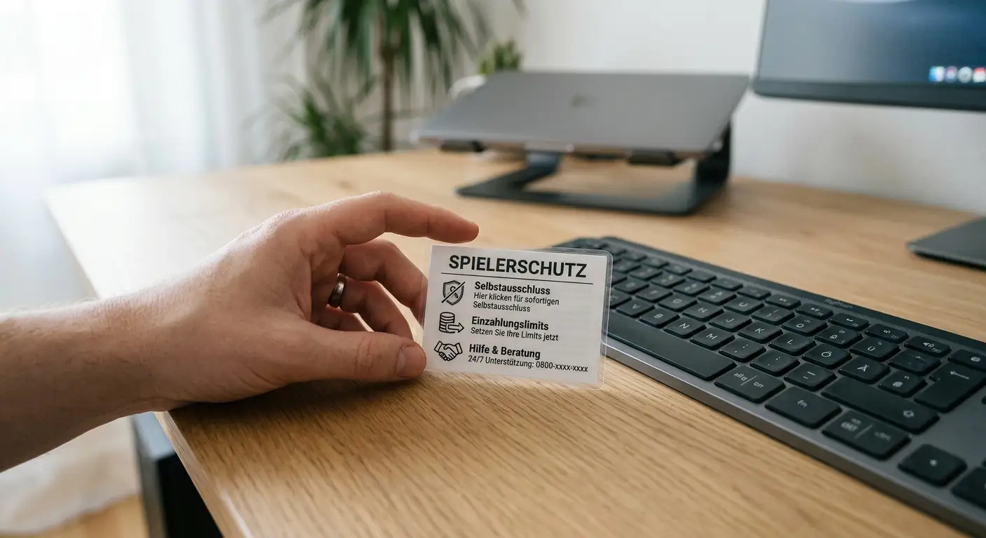 Spielerschutz: OASIS-Sperre, LUGAS-Limit und Selbstsperre