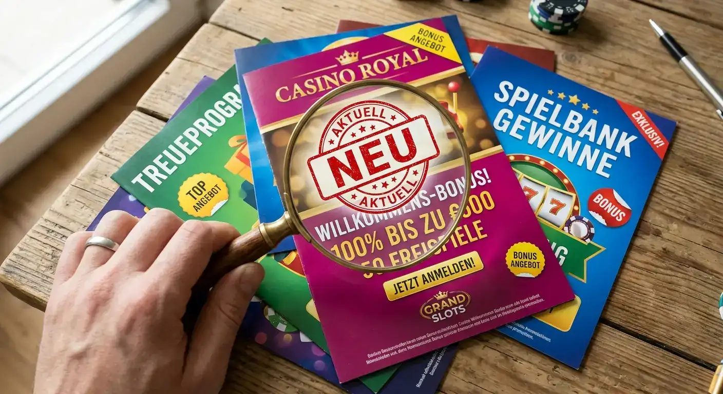 Neue Online Casinos mit No Deposit Bonus im Überblick