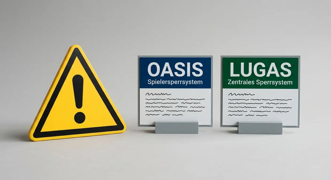 Spielerschutz bei Online-Casinos: OASIS, LUGAS und Limits