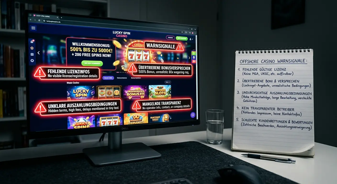 Neue Lastschrift-Casinos: Warnsignale und Prüfschritte für neue Anbieter