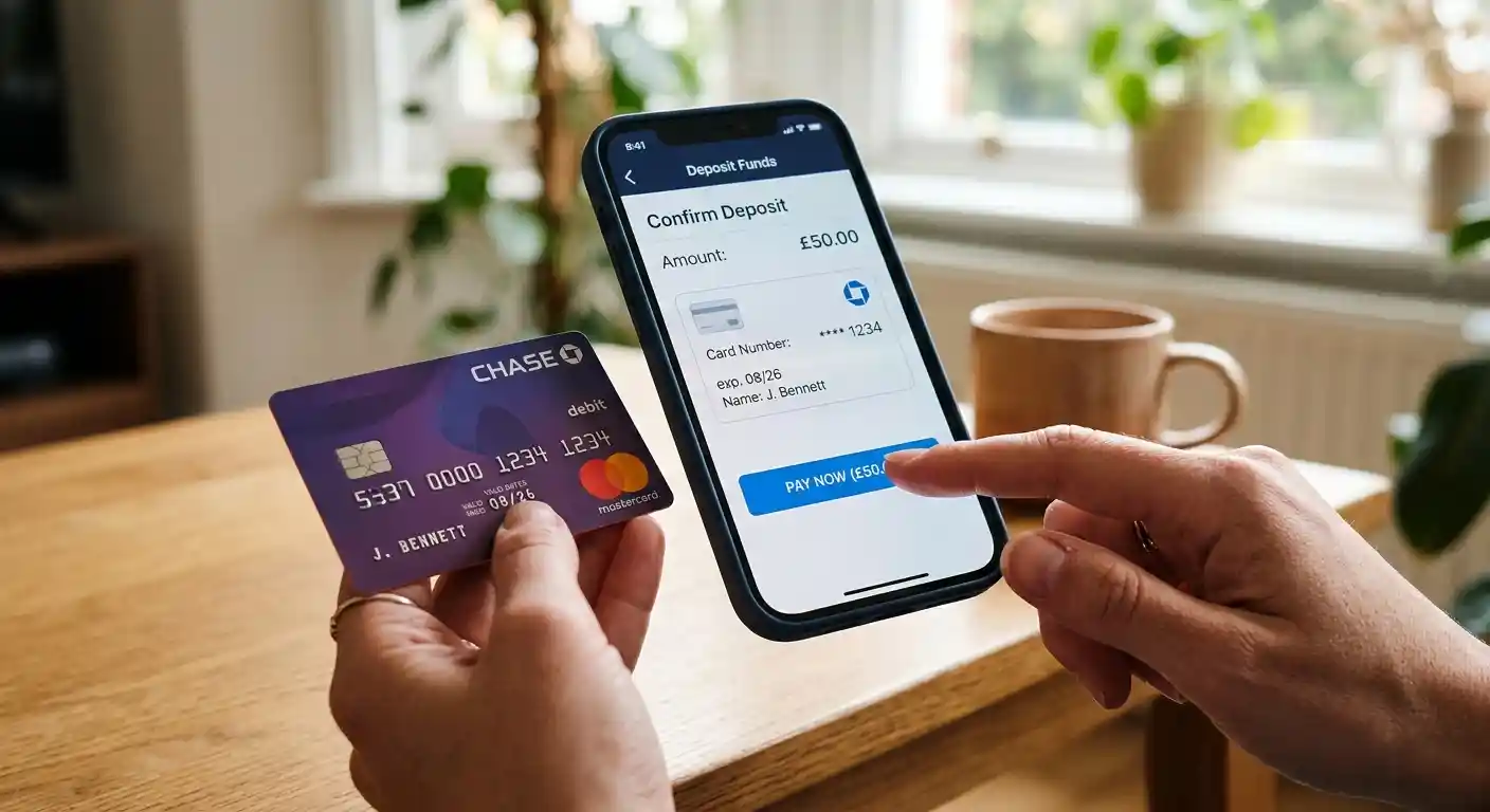 Mastercard-Einzahlung Schritt für Schritt erklärt