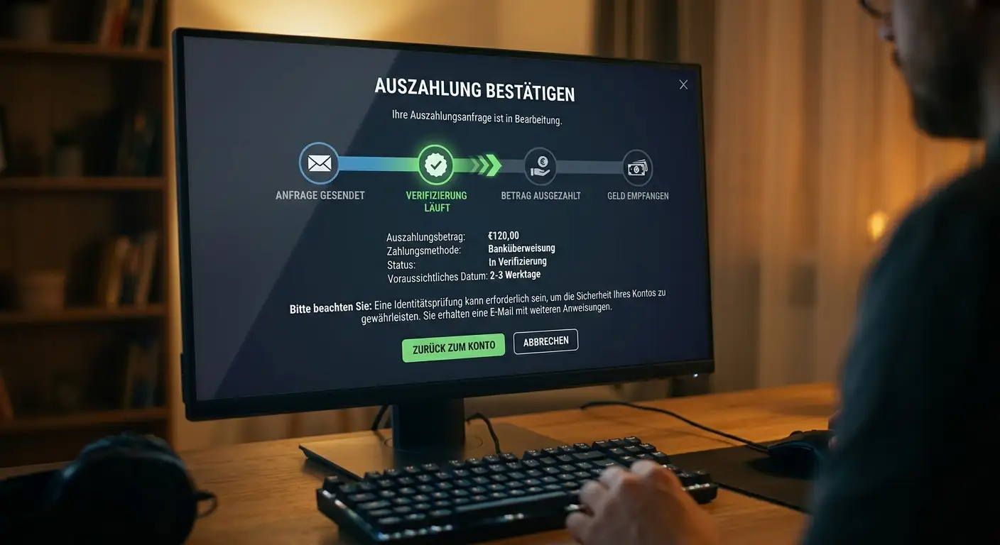 Auszahlungsprozess im Online-Casino: Wallet, KYC-Schwelle und Bearbeitungsdauer im Überblick