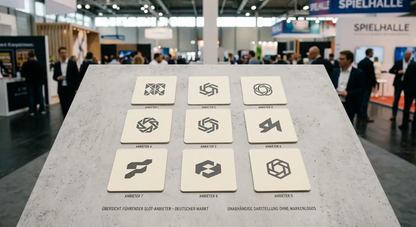 Spielautomaten-Hersteller wie Merkur, Novoline, Pragmatic Play in Deutschland