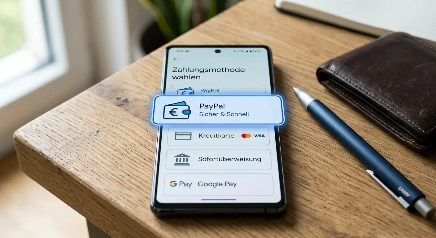Zahlungsmethoden 2026: PayPal, Paysafecard, Klarna und Banküberweisung