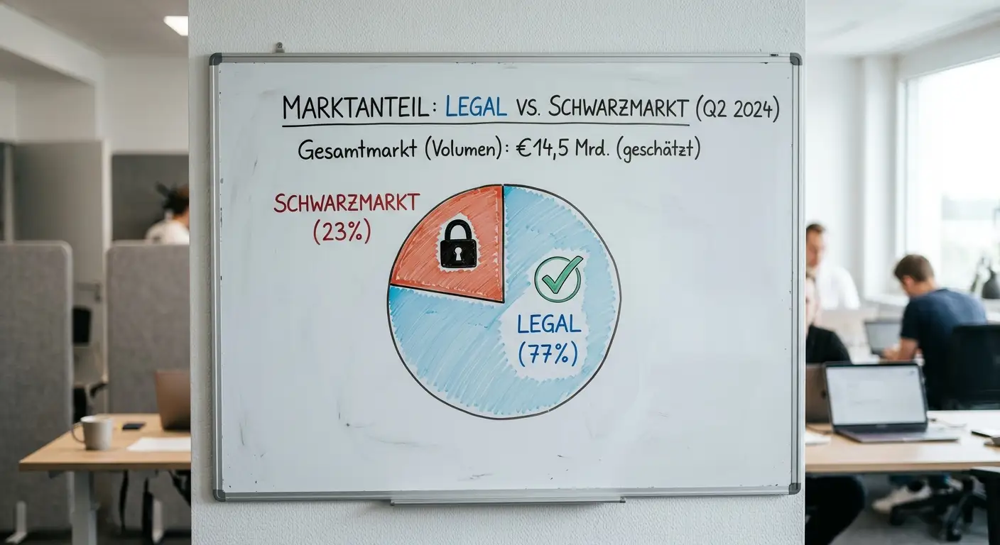Marktüberblick: GGR und Kanalisierungsquote im deutschen Online-Glücksspiel