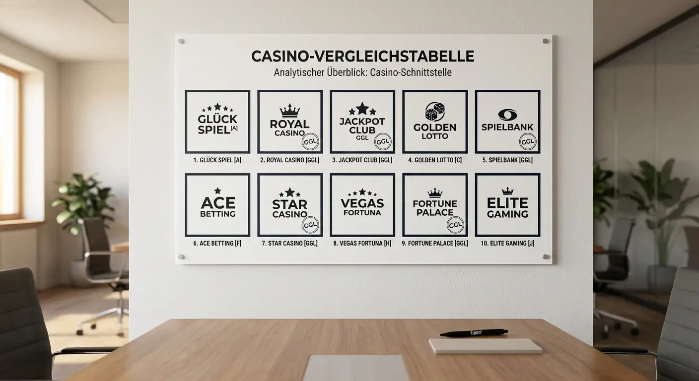 Top-10-Tabelle der meistgesuchten Casino-Marken in Deutschland 2026