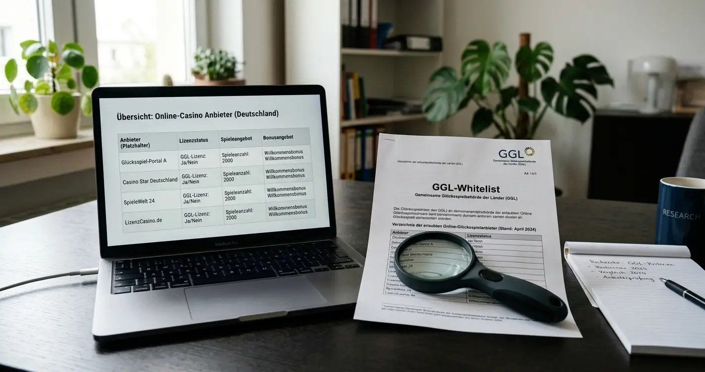 Legale Online Casinos Deutschland 2026: GGL-Whitelist & Top 10