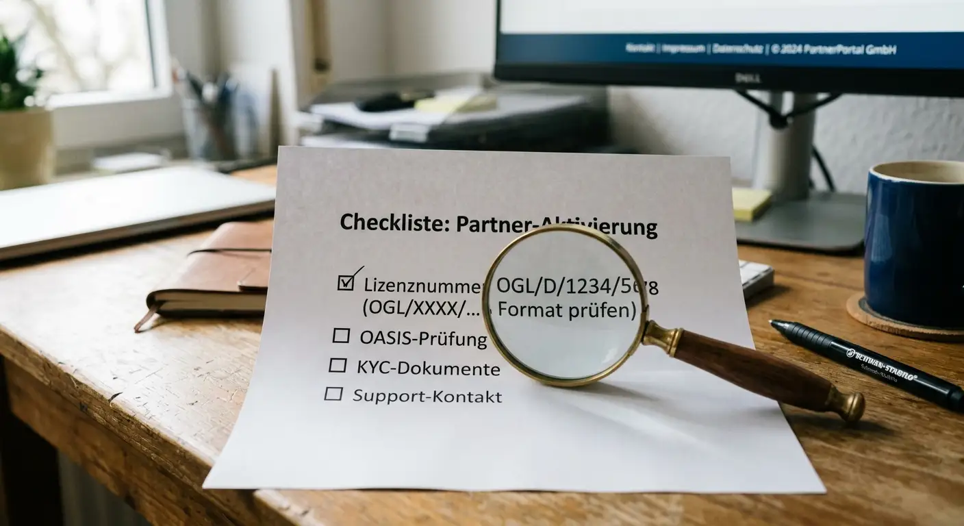 Checkliste für seriöse Casinos: Lizenz, OASIS, LUGAS, KYC, Support