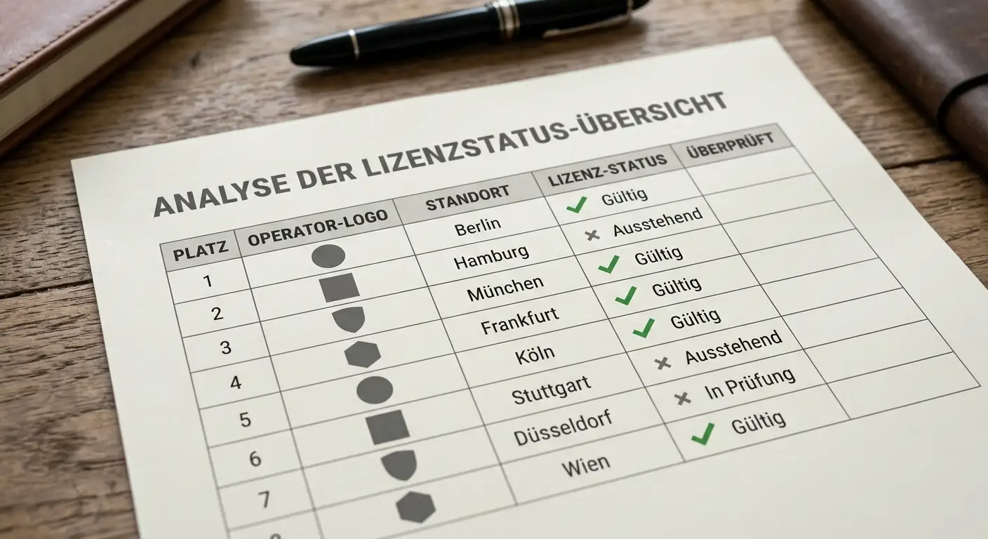 Vergleichstabelle Top 10 Casinos mit niedriger Mindesteinzahlung